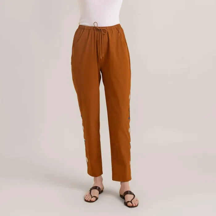 Women Roark Pants Trail Pants Heart Studio Tobacco