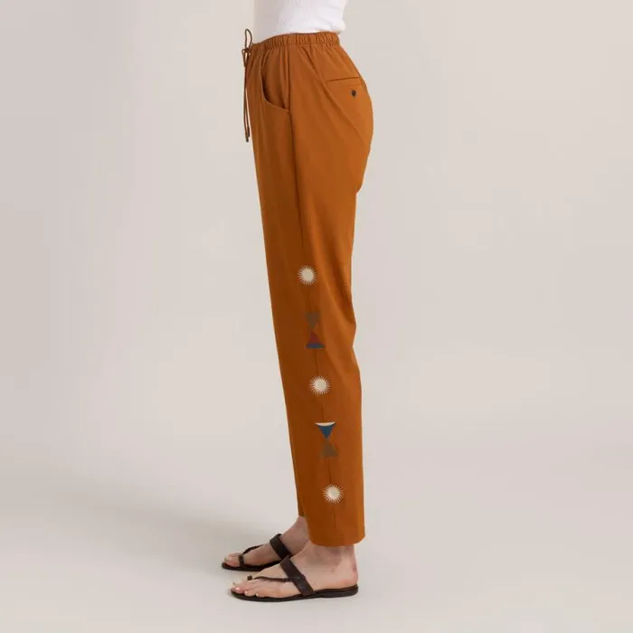 Women Roark Pants Trail Pants Heart Studio Tobacco
