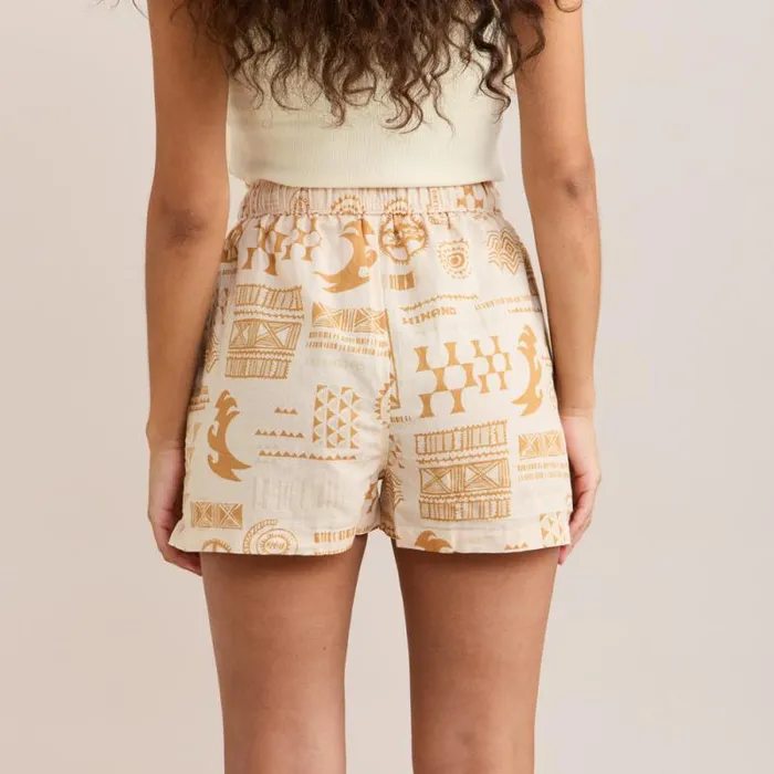 Women Roark Shorts Idle Shorts Hinano Golden