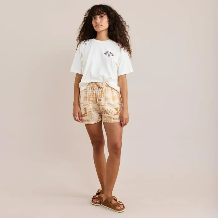 Women Roark Shorts Idle Shorts Hinano Golden