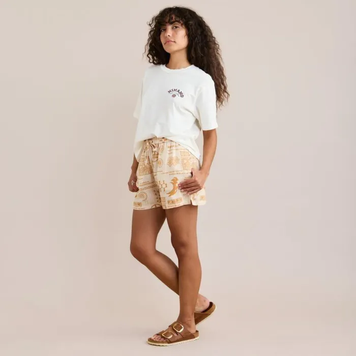 Women Roark Shorts Idle Shorts Hinano Golden