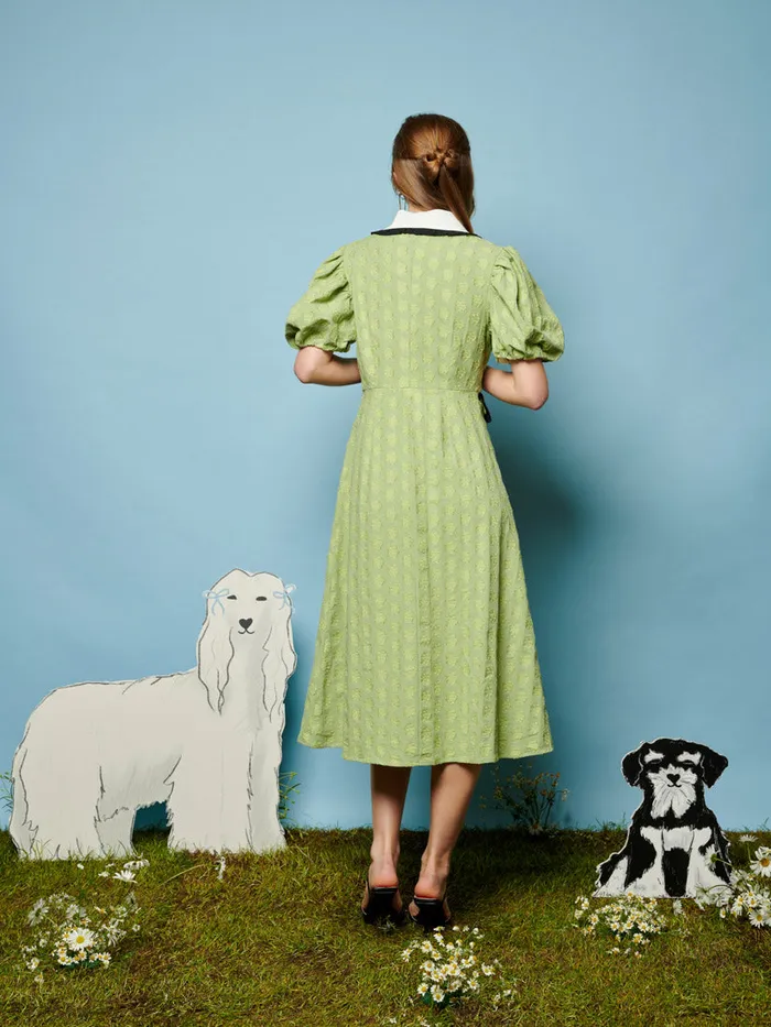 Women Romeo Midi Dress Greenery Green Sister Jane Dresses