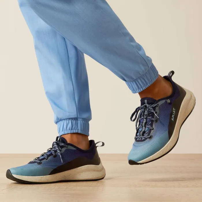 Women Scrubs Ariat Blackwell Cargo Stretch Jogger Scrub Pant Light Blue Heather Women Scrubs Ariat Blackwell Cargo Stretch Jogger Scrub Pant Light Blue Heather