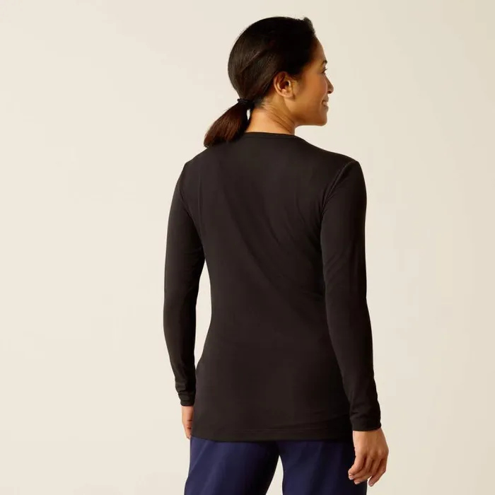 Women Scrubs Ariat Soft Touch Underscrub Baselayer Black Women Scrubs Ariat Soft Touch Underscrub Baselayer Black
