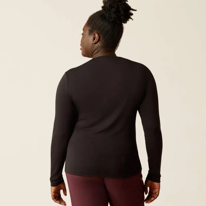 Women Scrubs Ariat Soft Touch Underscrub Baselayer Black Women Scrubs Ariat Soft Touch Underscrub Baselayer Black