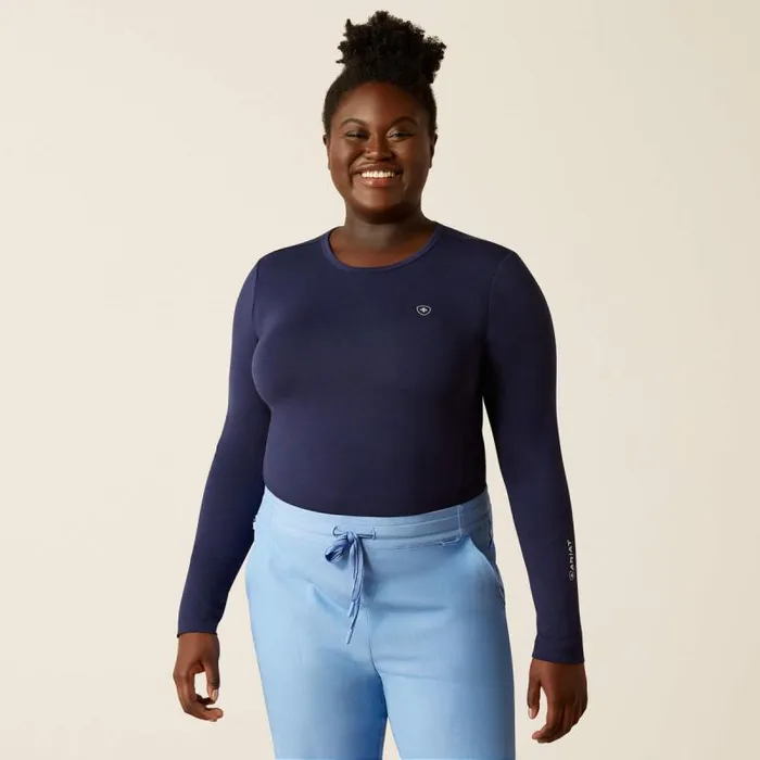 Women Scrubs Ariat Soft Touch Underscrub Baselayer Navy Women Scrubs Ariat Soft Touch Underscrub Baselayer Navy