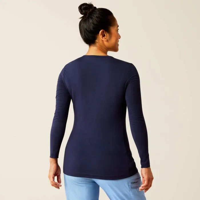 Women Scrubs Ariat Soft Touch Underscrub Baselayer Navy Women Scrubs Ariat Soft Touch Underscrub Baselayer Navy