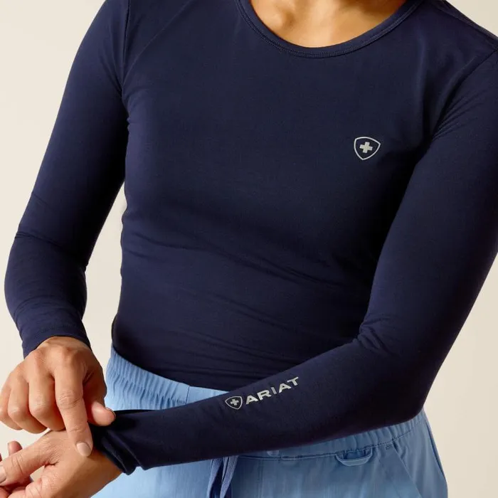 Women Scrubs Ariat Soft Touch Underscrub Baselayer Navy Women Scrubs Ariat Soft Touch Underscrub Baselayer Navy