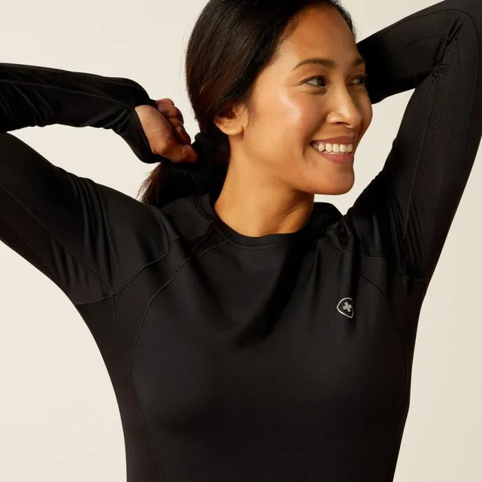 Women Scrubs Ariat VentTEK Underscrub Baselayer Black Women Scrubs Ariat VentTEK Underscrub Baselayer Black