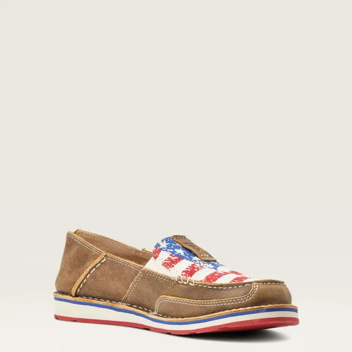 Women Shoes and Sneakers Ariat Cruiser Brown Bomberdistressed Flag Women Shoes and Sneakers Ariat Cruiser Brown Bomberdistressed Flag