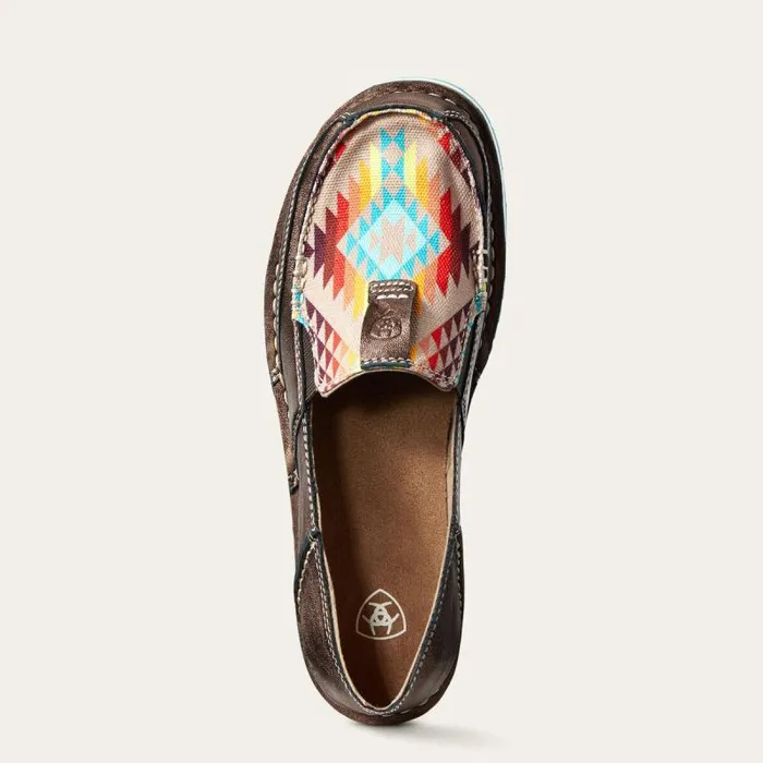 Women Shoes and Sneakers Ariat Cruiser Copper Metallic Rainbow Blanket