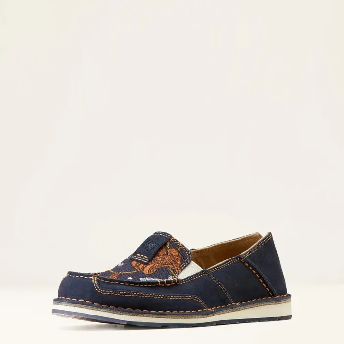 Women Shoes and Sneakers Ariat Cruiser Navy Blue Suede Saddle Up Print Women Shoes and Sneakers Ariat Cruiser Navy Blue Suede Saddle Up Print