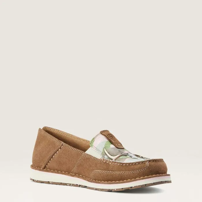 Women Shoes and Sneakers Ariat Cruiser Relaxed Bark Doe Camo Print Women Shoes and Sneakers Ariat Cruiser Relaxed Bark Doe Camo Print