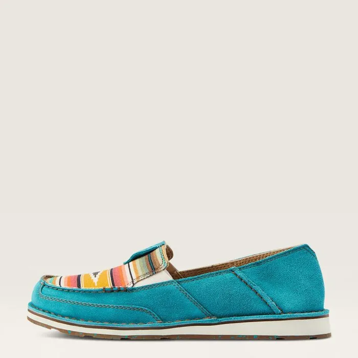 Women Shoes and Sneakers Ariat Cruiser Teal Suede Women Shoes and Sneakers Ariat Cruiser Teal Suede
