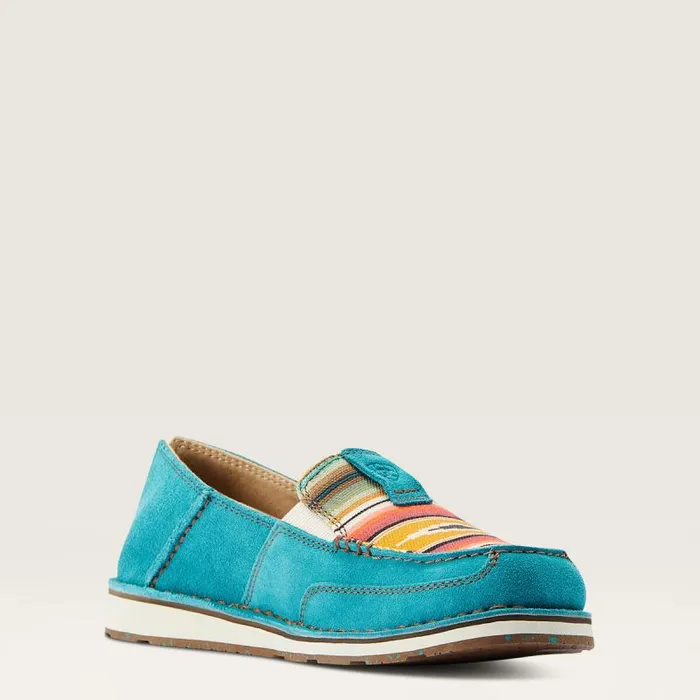 Women Shoes and Sneakers Ariat Cruiser Teal Suede Women Shoes and Sneakers Ariat Cruiser Teal Suede