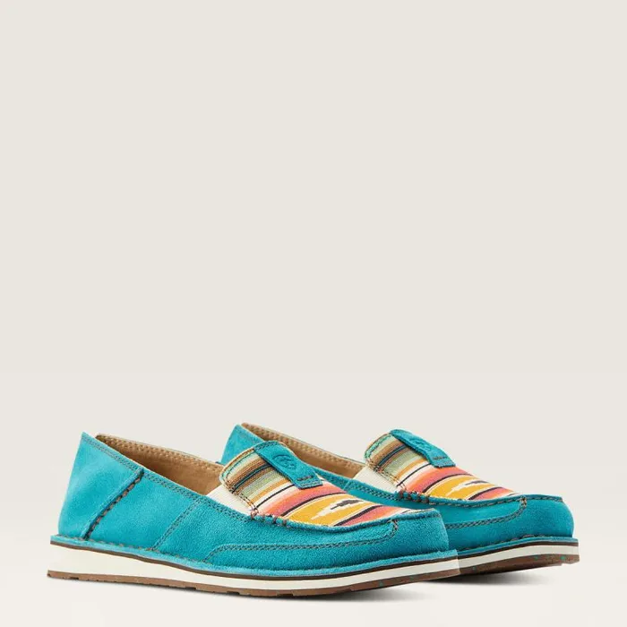 Women Shoes and Sneakers Ariat Cruiser Teal Suede Women Shoes and Sneakers Ariat Cruiser Teal Suede