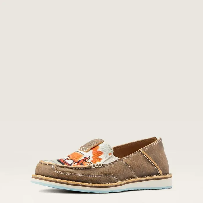 Women Shoes and Sneakers Ariat Cruiser Western Aloha Brown Bomber