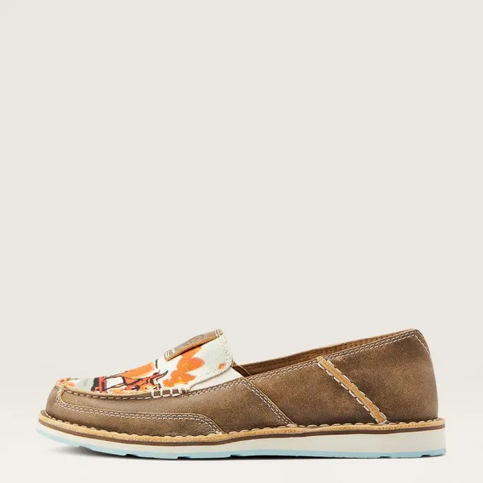 Women Shoes and Sneakers Ariat Cruiser Western Aloha Brown Bomber Women Shoes and Sneakers Ariat Cruiser Western Aloha Brown Bomber