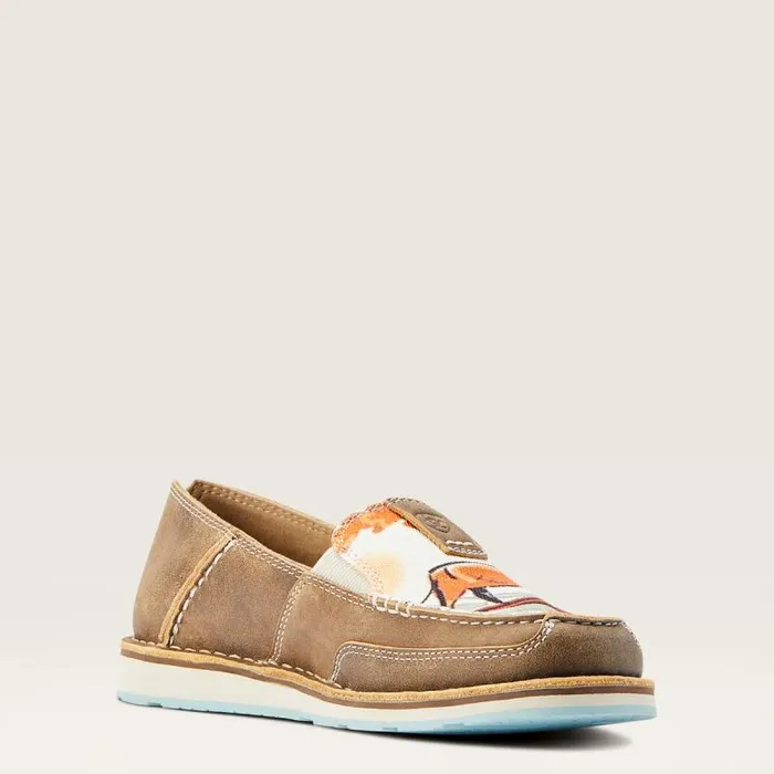 Women Shoes and Sneakers Ariat Cruiser Western Aloha Brown Bomber Women Shoes and Sneakers Ariat Cruiser Western Aloha Brown Bomber