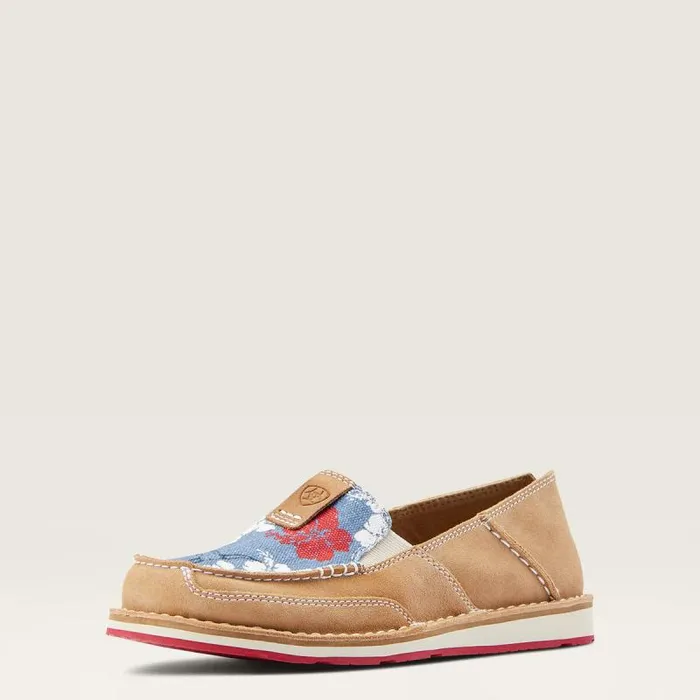 Women Shoes and Sneakers Ariat Cruiser Western Aloha Walnut