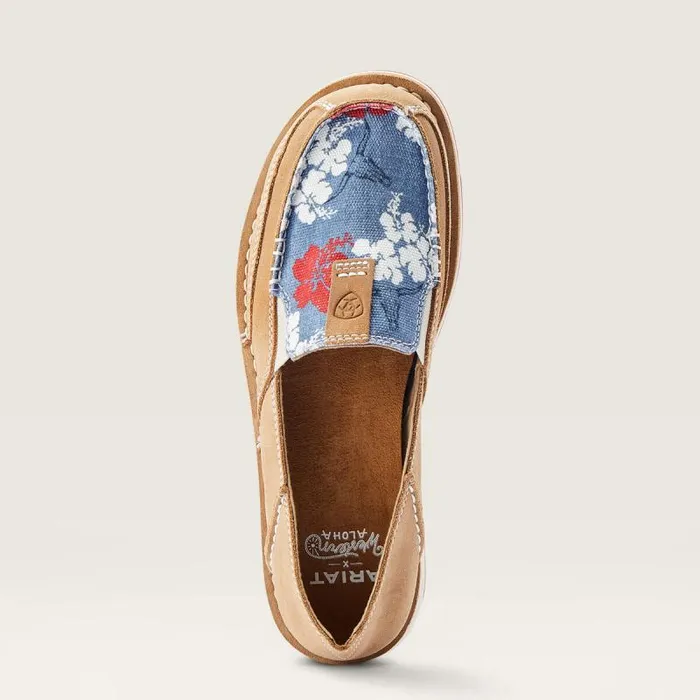 Women Shoes and Sneakers Ariat Cruiser Western Aloha Walnut Women Shoes and Sneakers Ariat Cruiser Western Aloha Walnut