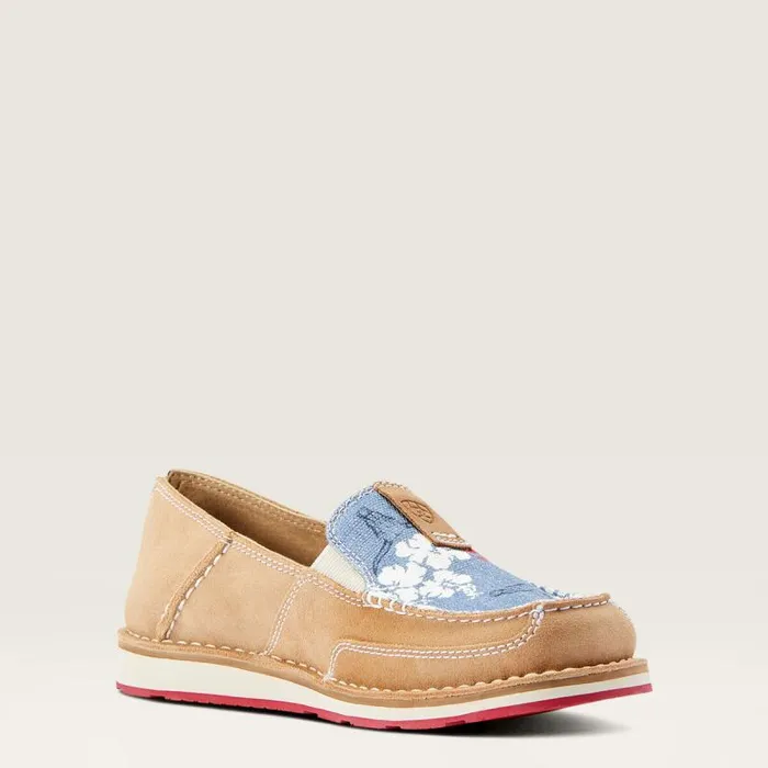 Women Shoes and Sneakers Ariat Cruiser Western Aloha Walnut Women Shoes and Sneakers Ariat Cruiser Western Aloha Walnut