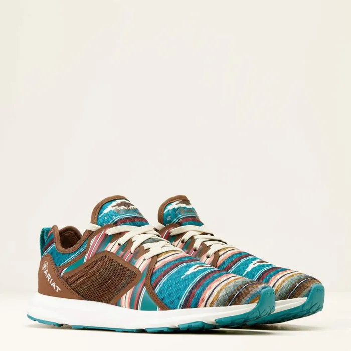 Women Shoes and Sneakers Ariat Fuse Pastel Turq Serape Women Shoes and Sneakers Ariat Fuse Pastel Turq Serape