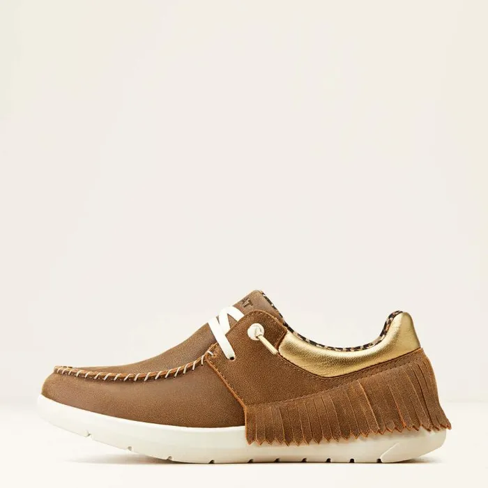 Women Shoes and Sneakers Ariat Hilo Fringe Brown Bomber Women Shoes and Sneakers Ariat Hilo Fringe Brown Bomber