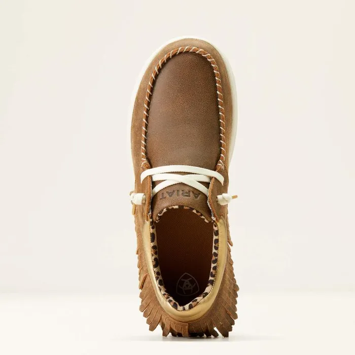 Women Shoes and Sneakers Ariat Hilo Fringe Brown Bomber Women Shoes and Sneakers Ariat Hilo Fringe Brown Bomber