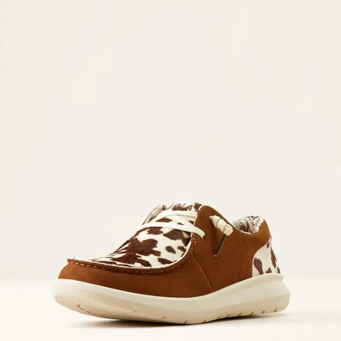 Women Shoes and Sneakers Ariat Hilo Ginger Suedecow Hair On