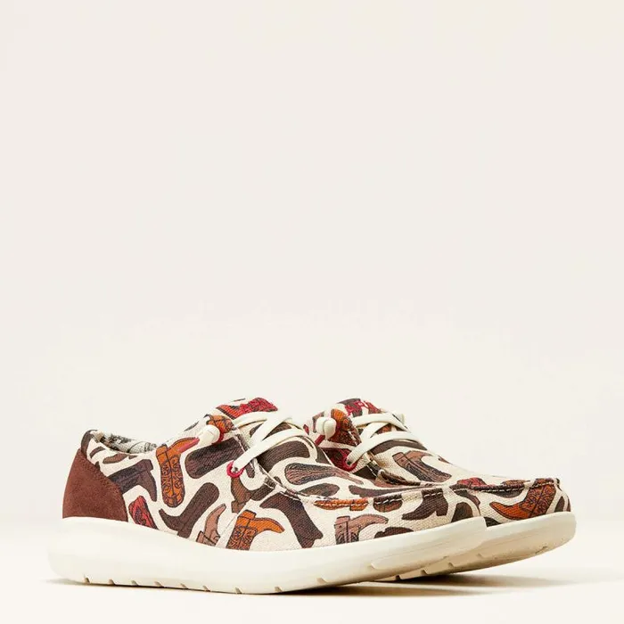 Women Shoes and Sneakers Ariat Hilo New Boot Goofin Print Women Shoes and Sneakers Ariat Hilo New Boot Goofin Print