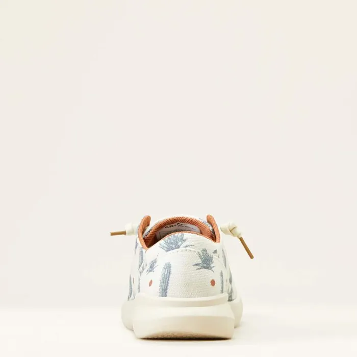 Women Shoes and Sneakers Ariat Hilo Sendero Cream Nueces Cactus Print Women Shoes and Sneakers Ariat Hilo Sendero Cream Nueces Cactus Print
