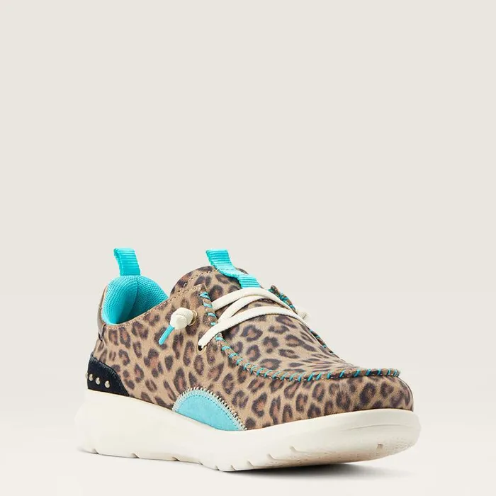 Women Shoes and Sneakers Ariat Hilo Studs Neutral Leopard Women Shoes and Sneakers Ariat Hilo Studs Neutral Leopard