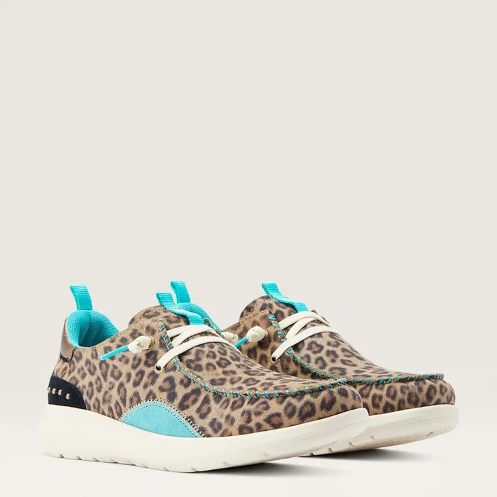 Women Shoes and Sneakers Ariat Hilo Studs Neutral Leopard Women Shoes and Sneakers Ariat Hilo Studs Neutral Leopard
