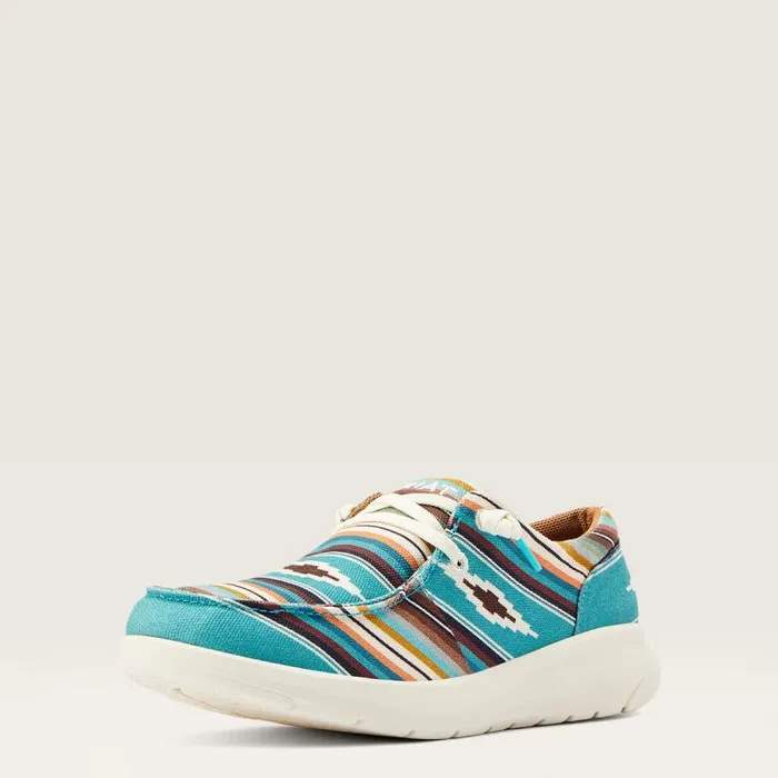 Women Shoes and Sneakers Ariat Hilo Turq Serape