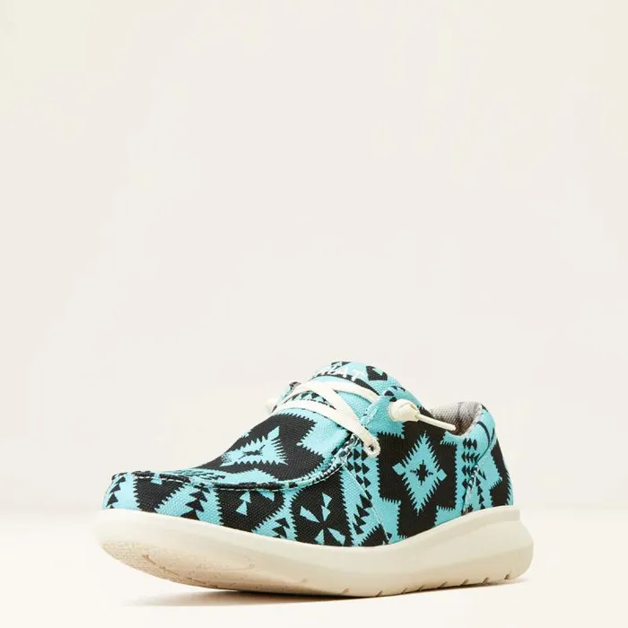 Women Shoes and Sneakers Ariat Hilo Turquoise Saddle Blanket 2