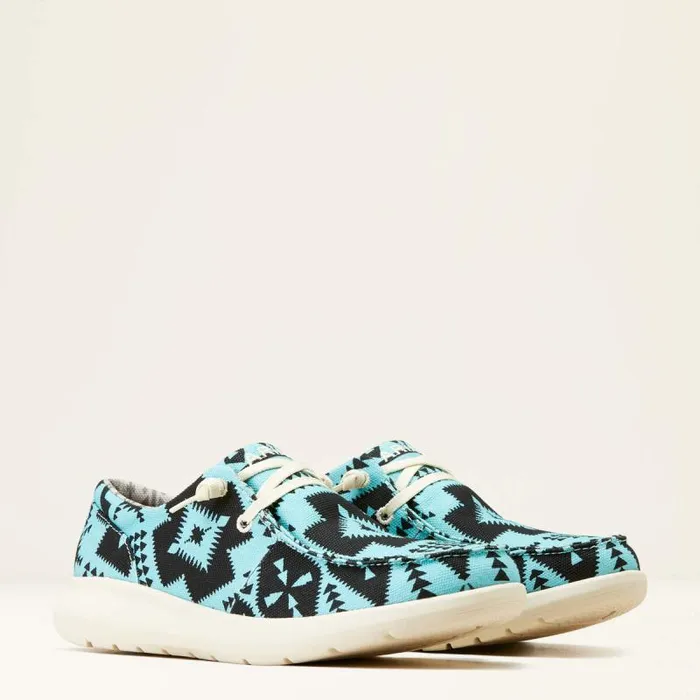 Women Shoes and Sneakers Ariat Hilo Turquoise Saddle Blanket 2 Women Shoes and Sneakers Ariat Hilo Turquoise Saddle Blanket 2