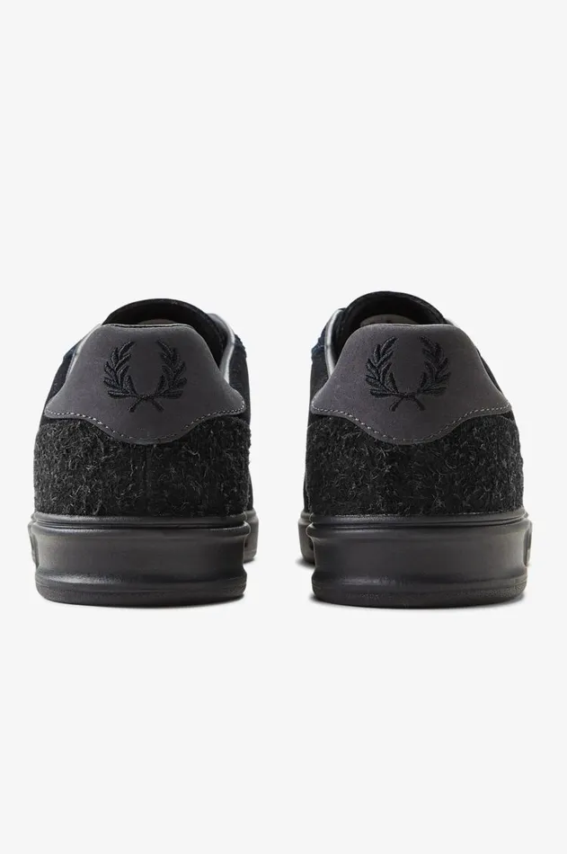 Women Shoes Fred Perry B4 Blackanchor Grey