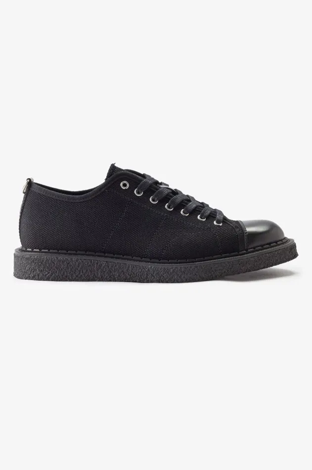 Women Shoes Fred Perry Canvas Monkey Shoe Black