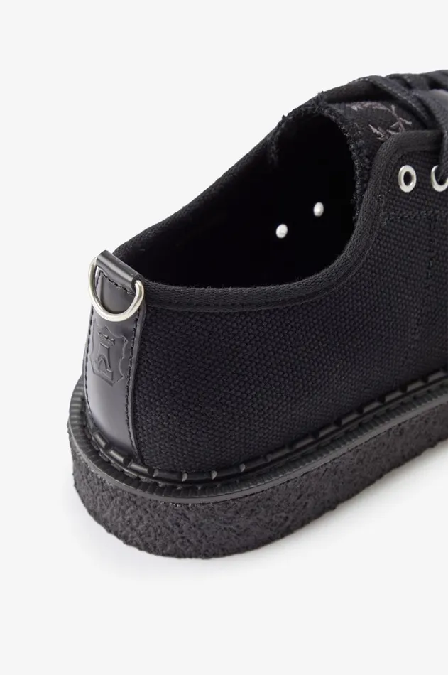 Women Shoes Fred Perry Canvas Monkey Shoe Black