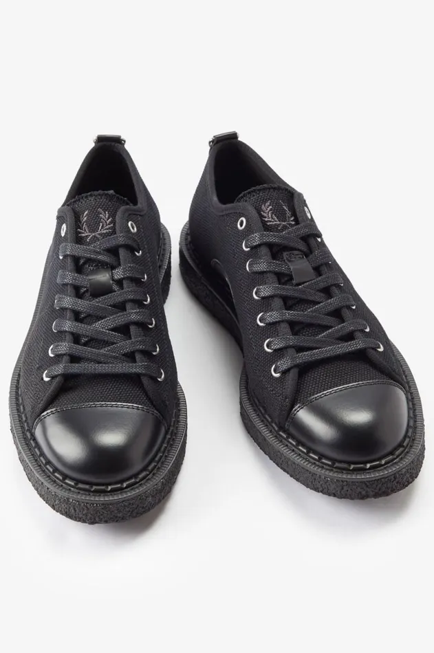 Women Shoes Fred Perry Canvas Monkey Shoe Black