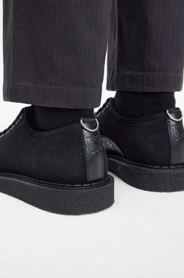 Women Shoes Fred Perry Canvas Monkey Shoe Black