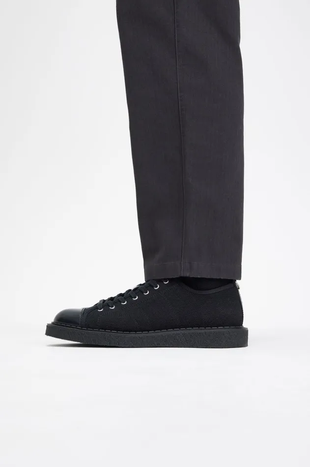 Women Shoes Fred Perry Canvas Monkey Shoe Black