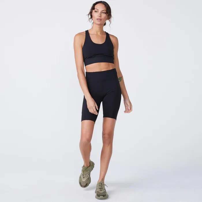 Women Shorts MONROW Movement Shorts Black