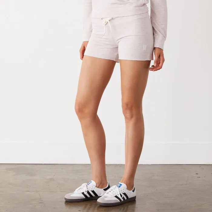 Women Shorts MONROW Supersoft Vintage Shorts Pink Pearl