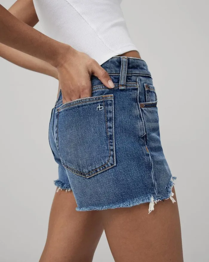 Women Shorts Rag 038 Bone Dre 35034 Short 8211 Blue River