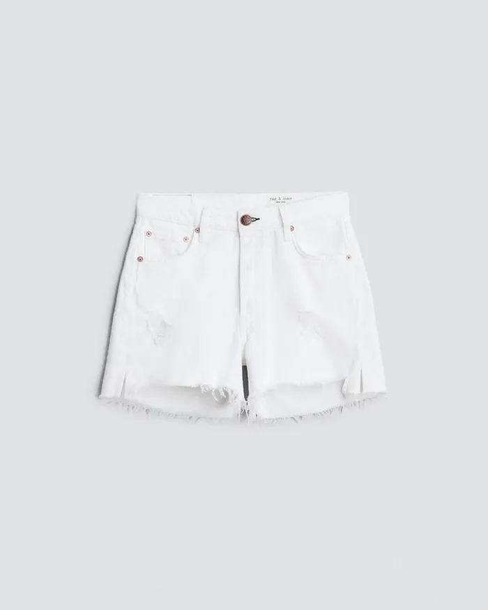 Women Shorts Rag 038 Bone Vintage Cut Off 4034 Short 8211 Optic White