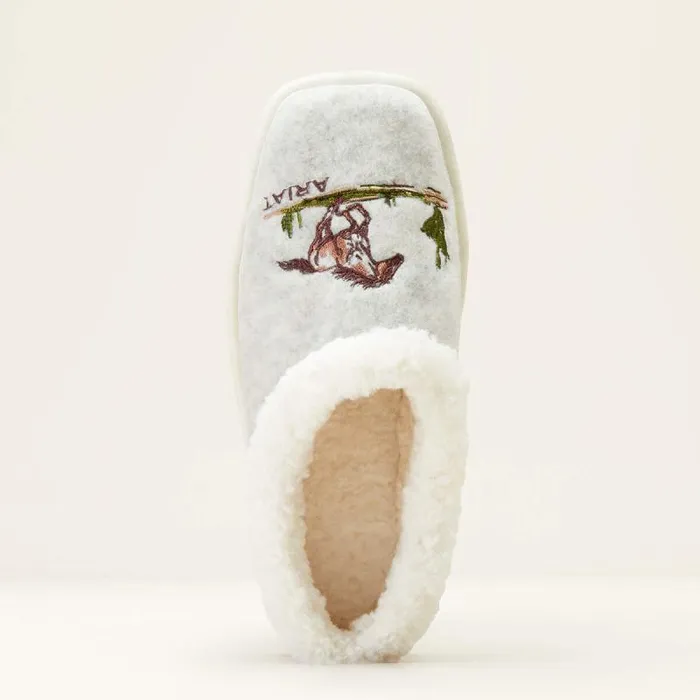 Women Slippers Ariat Ariat Logo Hooded Clog Roaming Horse Women Slippers Ariat Ariat Logo Hooded Clog Roaming Horse