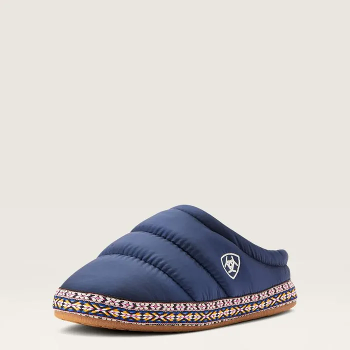 Women Slippers Ariat Crius Clog Slipper Navy