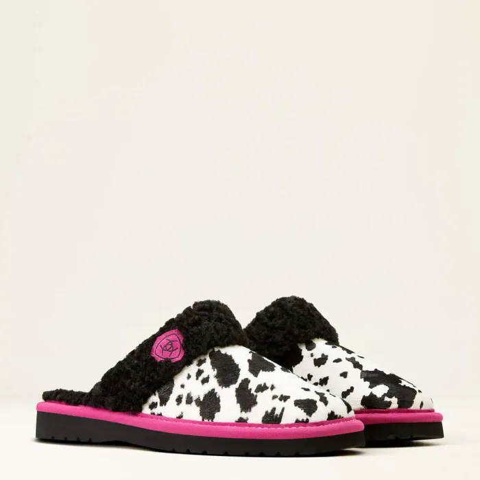 Women Slippers Ariat Jackie Square Toe Pink Pony Women Slippers Ariat Jackie Square Toe Pink Pony